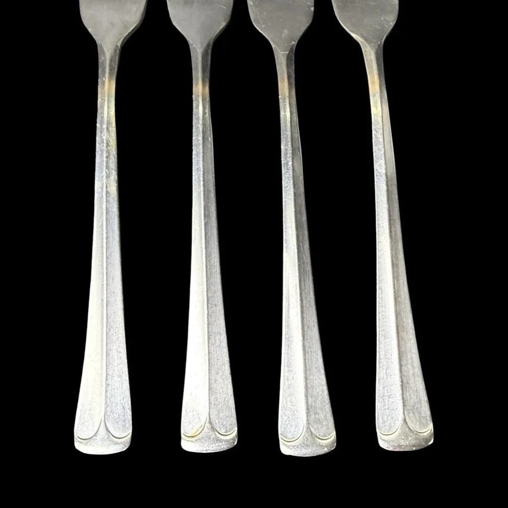 EKCO ETERNA Colonial Richmond 3 Prong Stainless Steel Dinner Forks Lot Of 8
